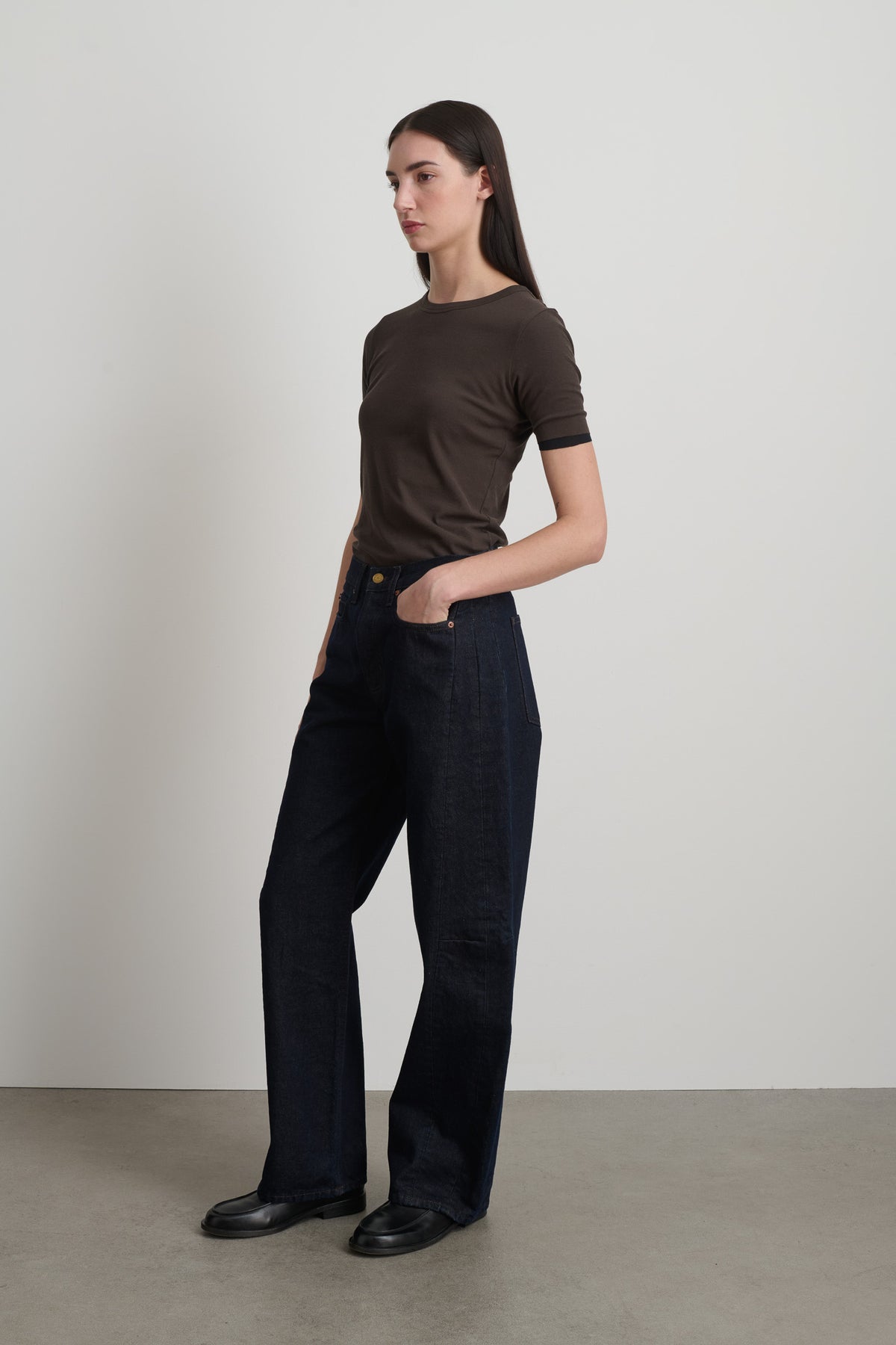 Slim Lasso Jean Indigo Brown Rinse