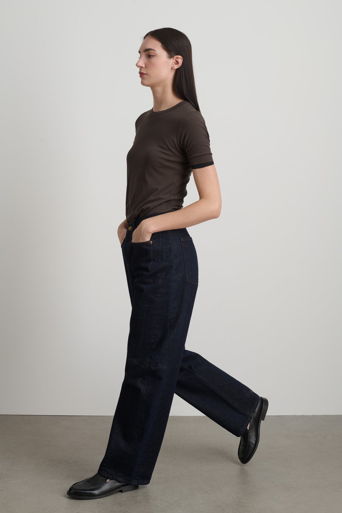 Slim Lasso Jean Indigo Brown Rinse