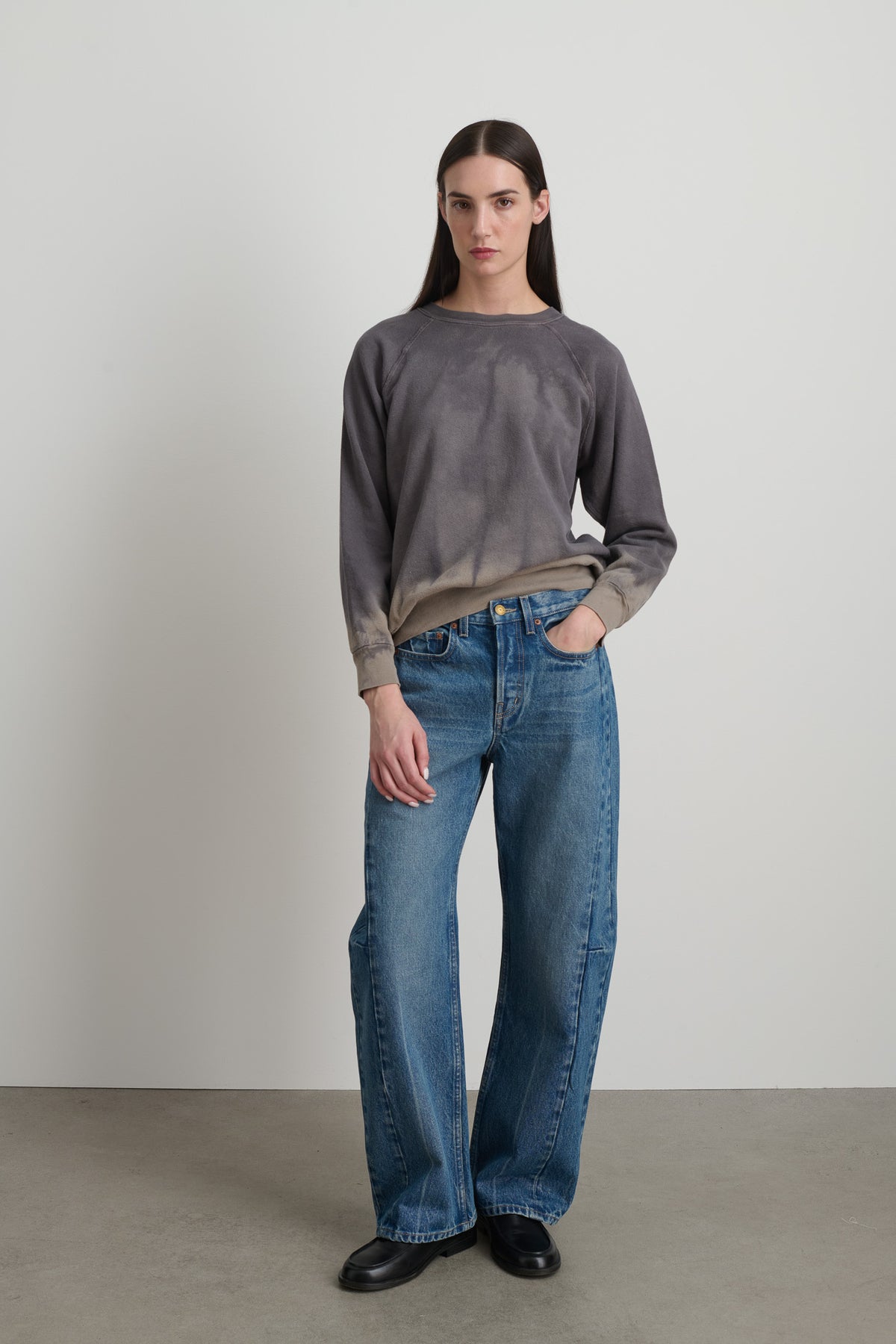 Dip Dye Crewneck Sweatshirt
