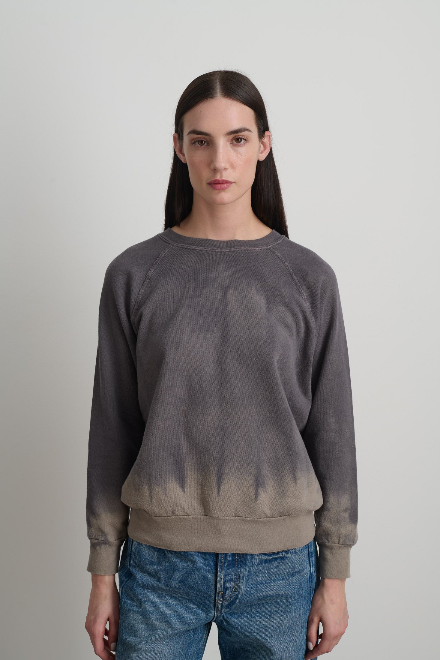 Dip Dye Crewneck Sweatshirt