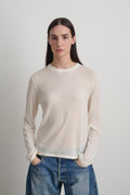 Classic Crewneck Pullover Oyster