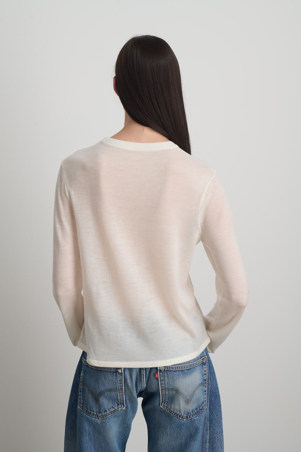 Classic Crewneck Pullover Oyster