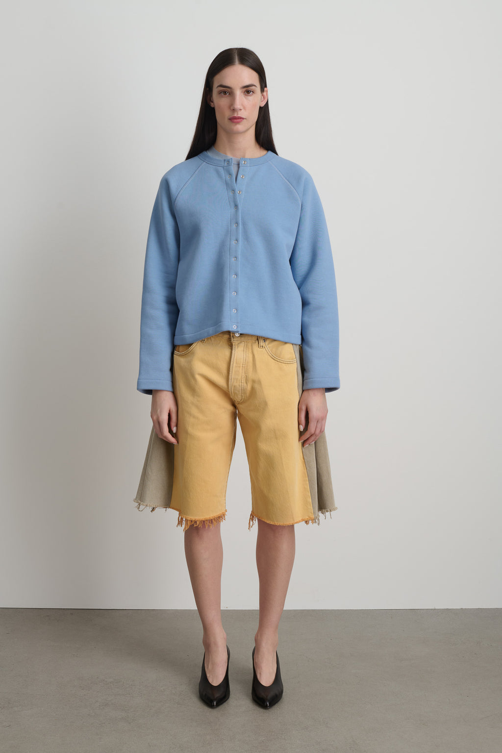 Snap Cardigan Alpine Blue