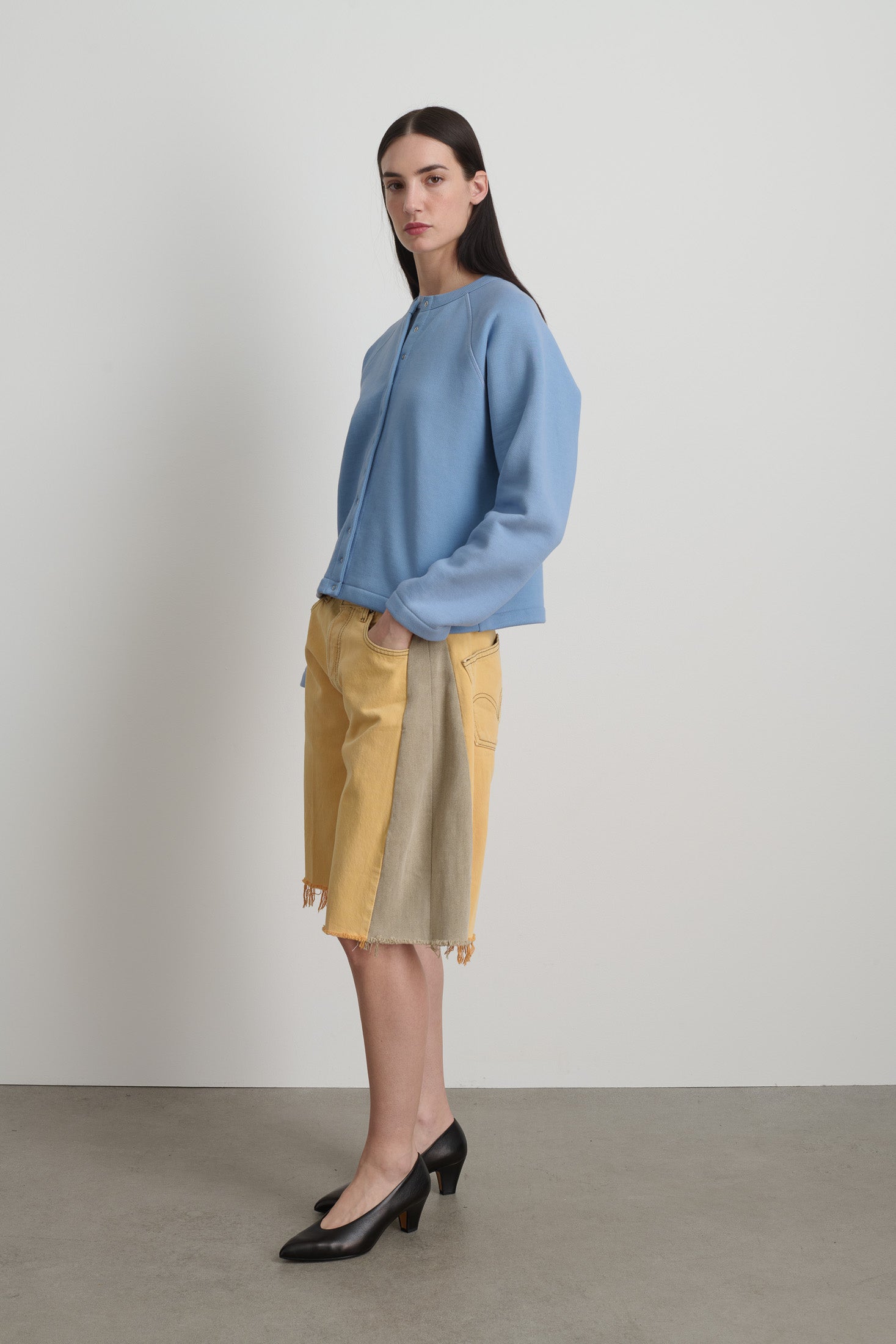 Snap Cardigan Alpine Blue
