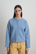 Snap Cardigan Alpine Blue