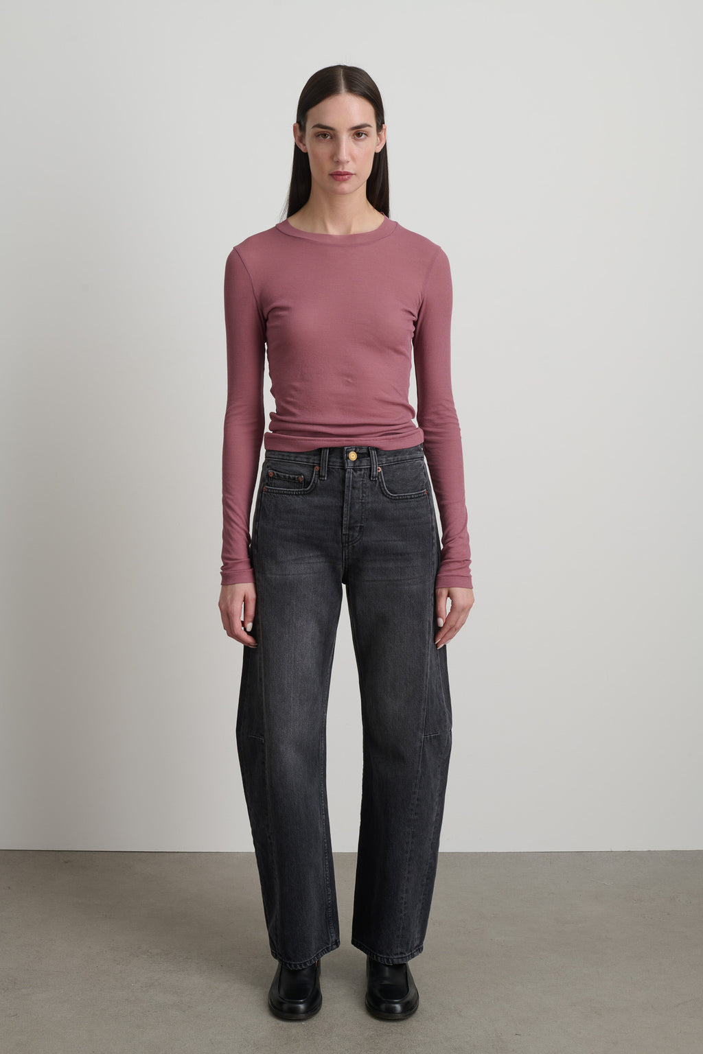 Relaxed Lasso Jean Stil Black