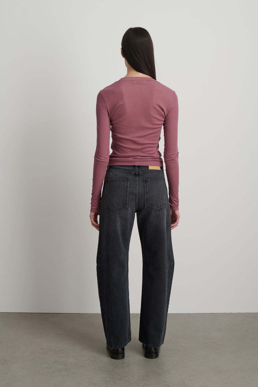 Relaxed Lasso Jean Stil Black