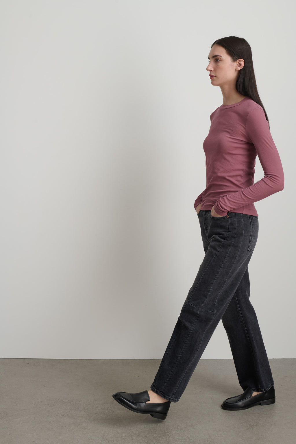Relaxed Lasso Jean Stil Black