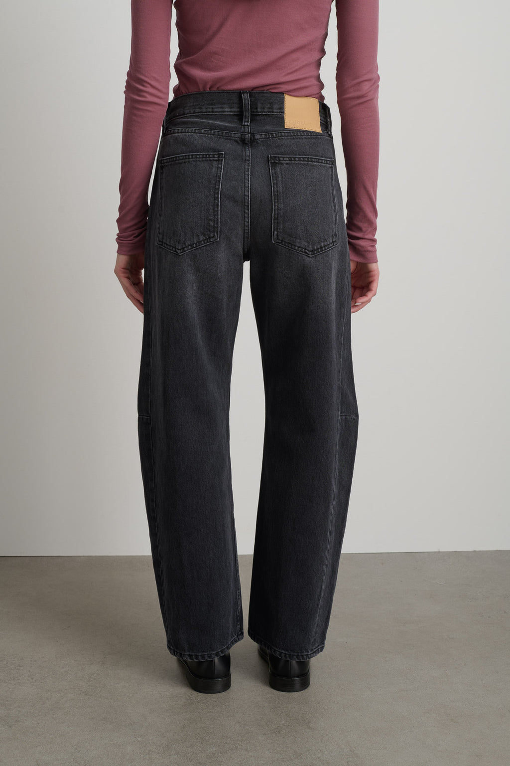Relaxed Lasso Jean Stil Black