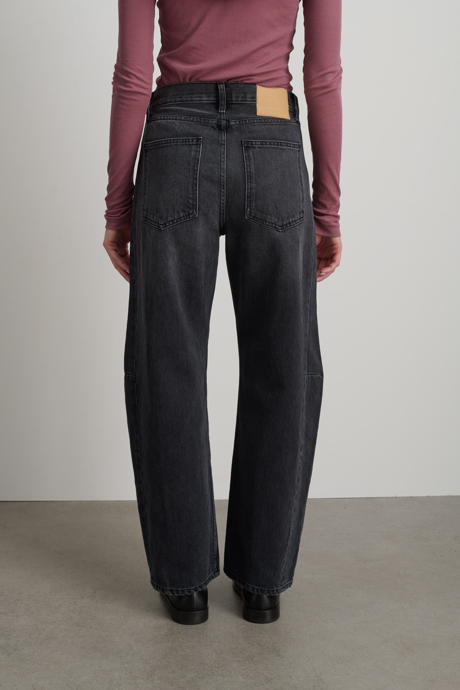 Relaxed Lasso Jean Stil Black