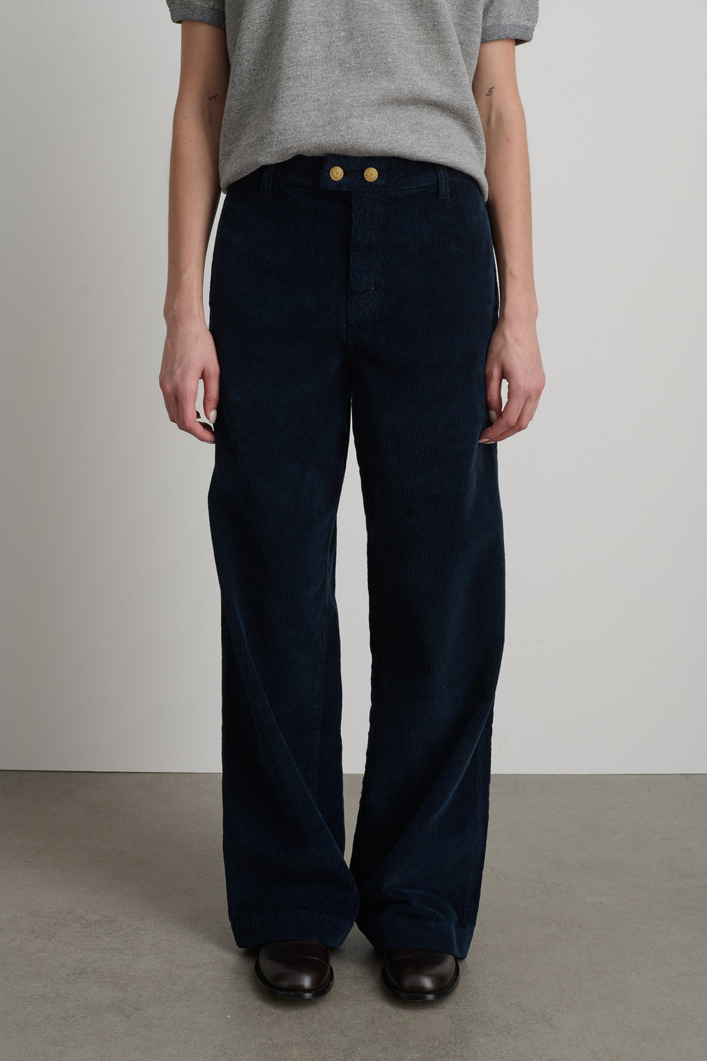 Relaxed Cord Marine Overdye