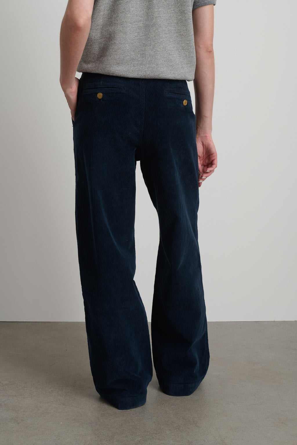 Relaxed Cord Marine Overdye