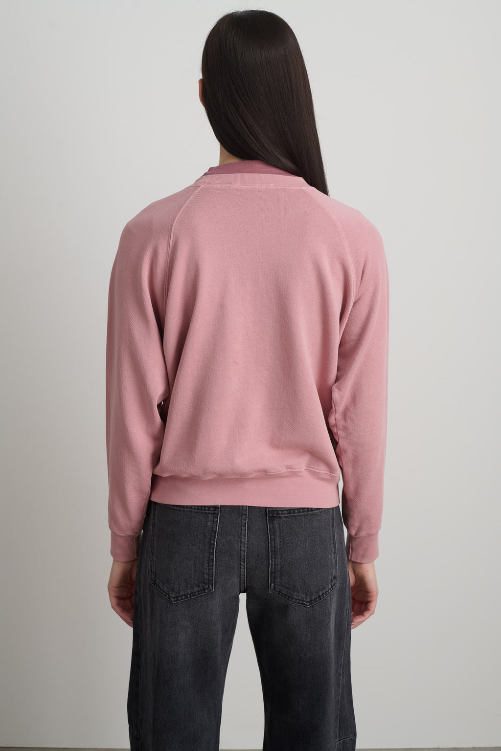 Arena Crewneck Pink Overdye