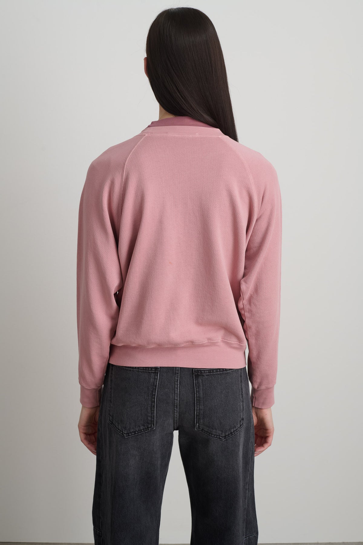 Arena Crewneck Pink Overdye