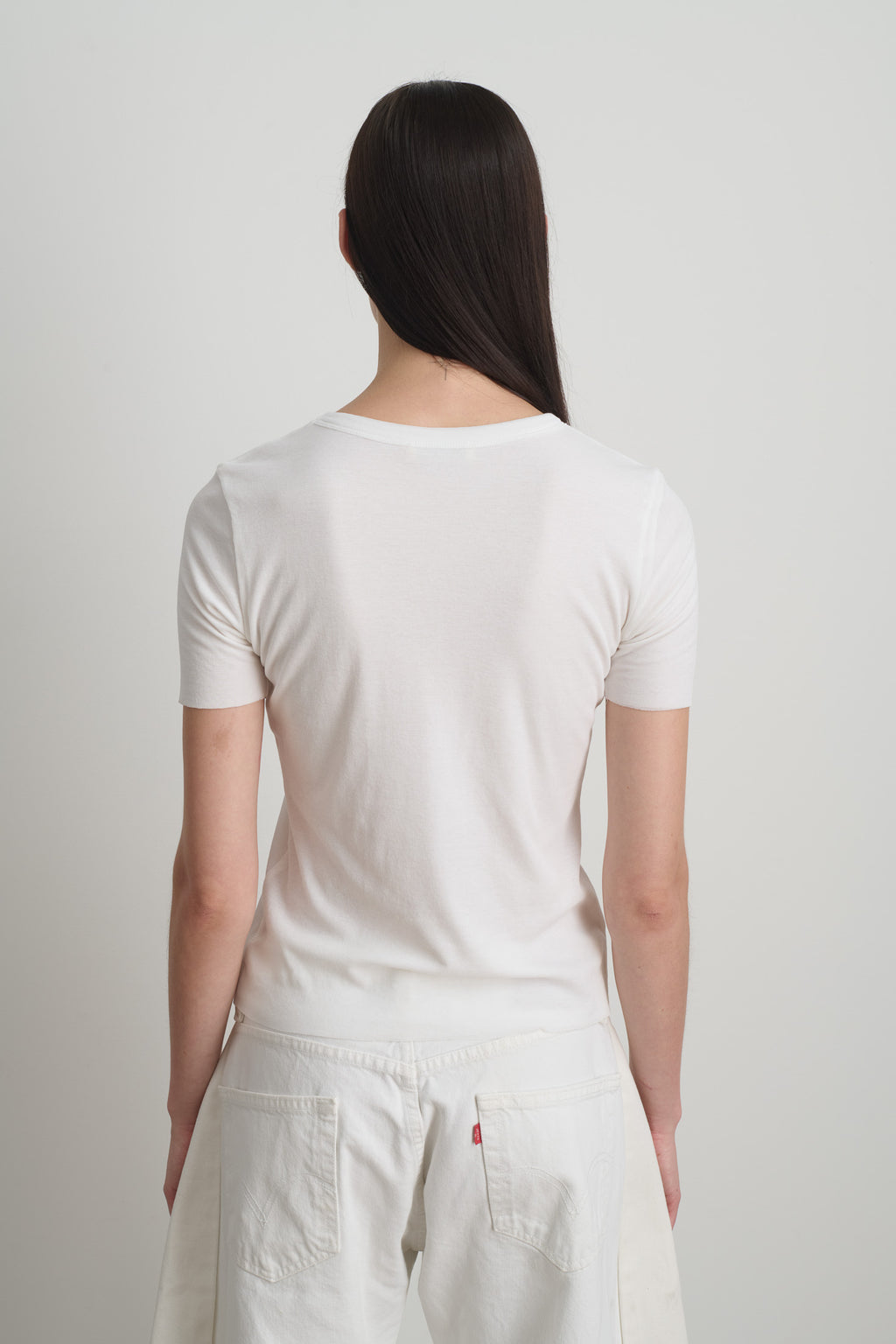 Double Tee White / White