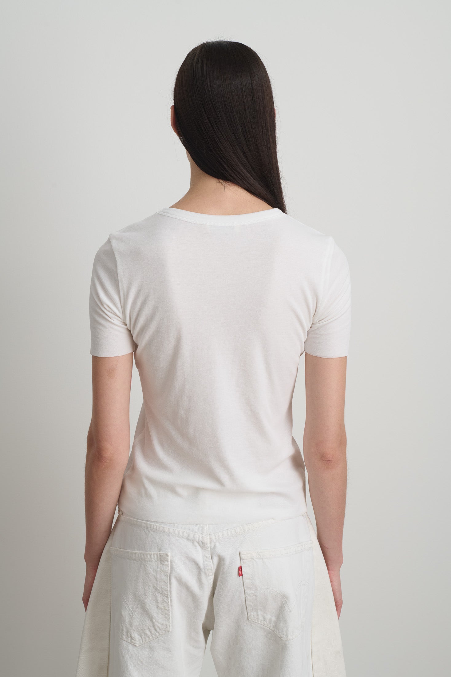 Double Tee White / White