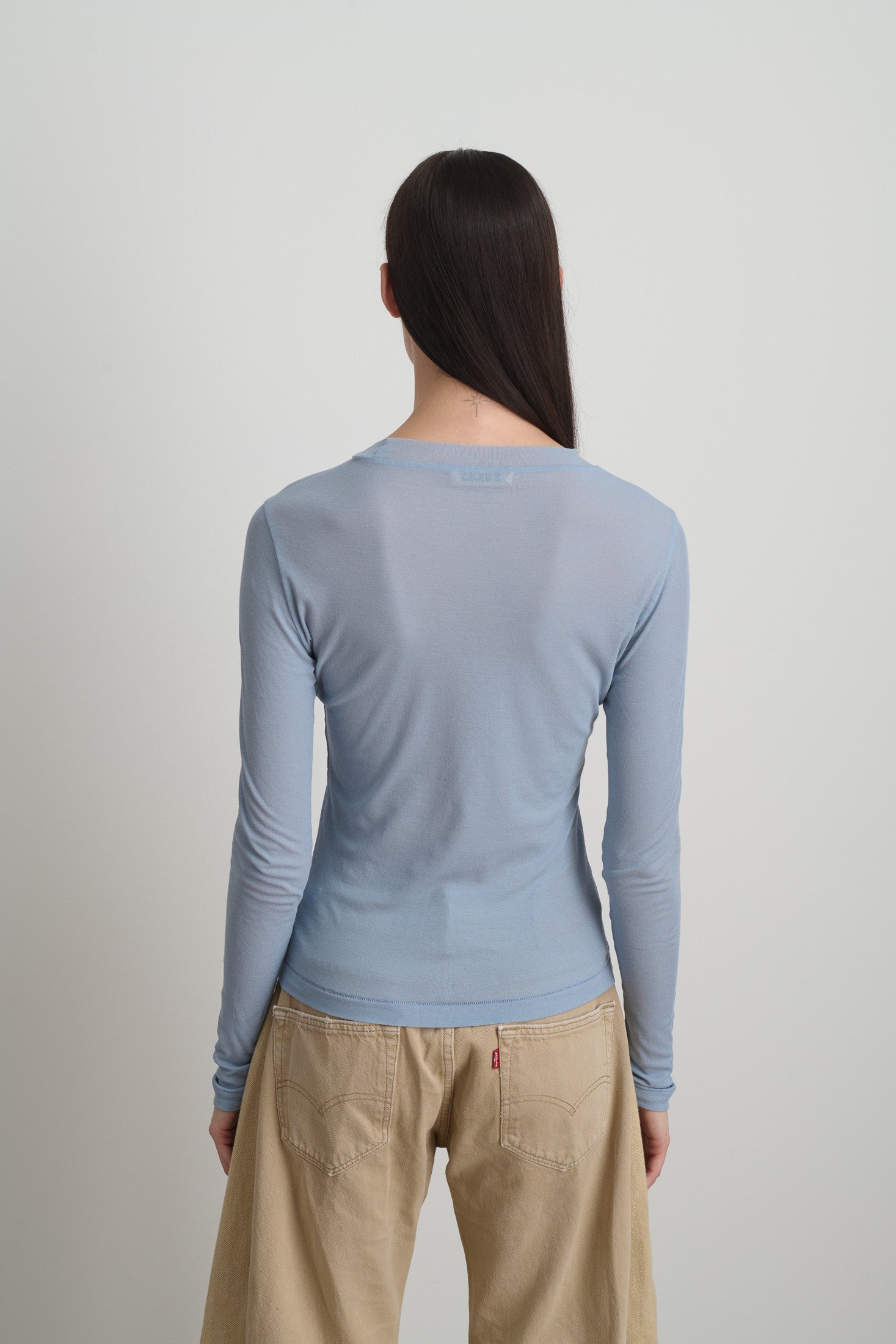 Henri Tee Alpine Blue