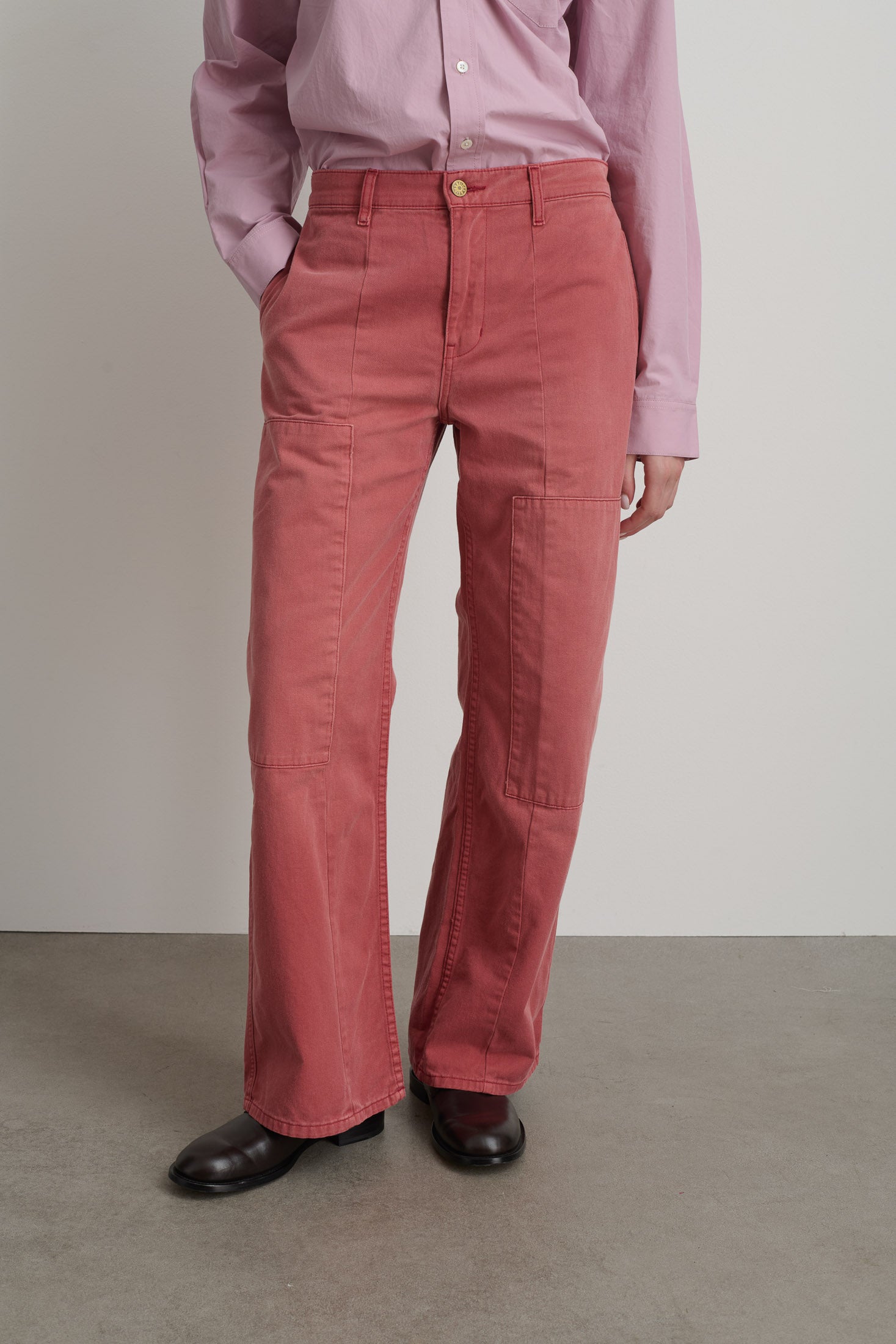 Painter Pant Faded Tomato Overdye