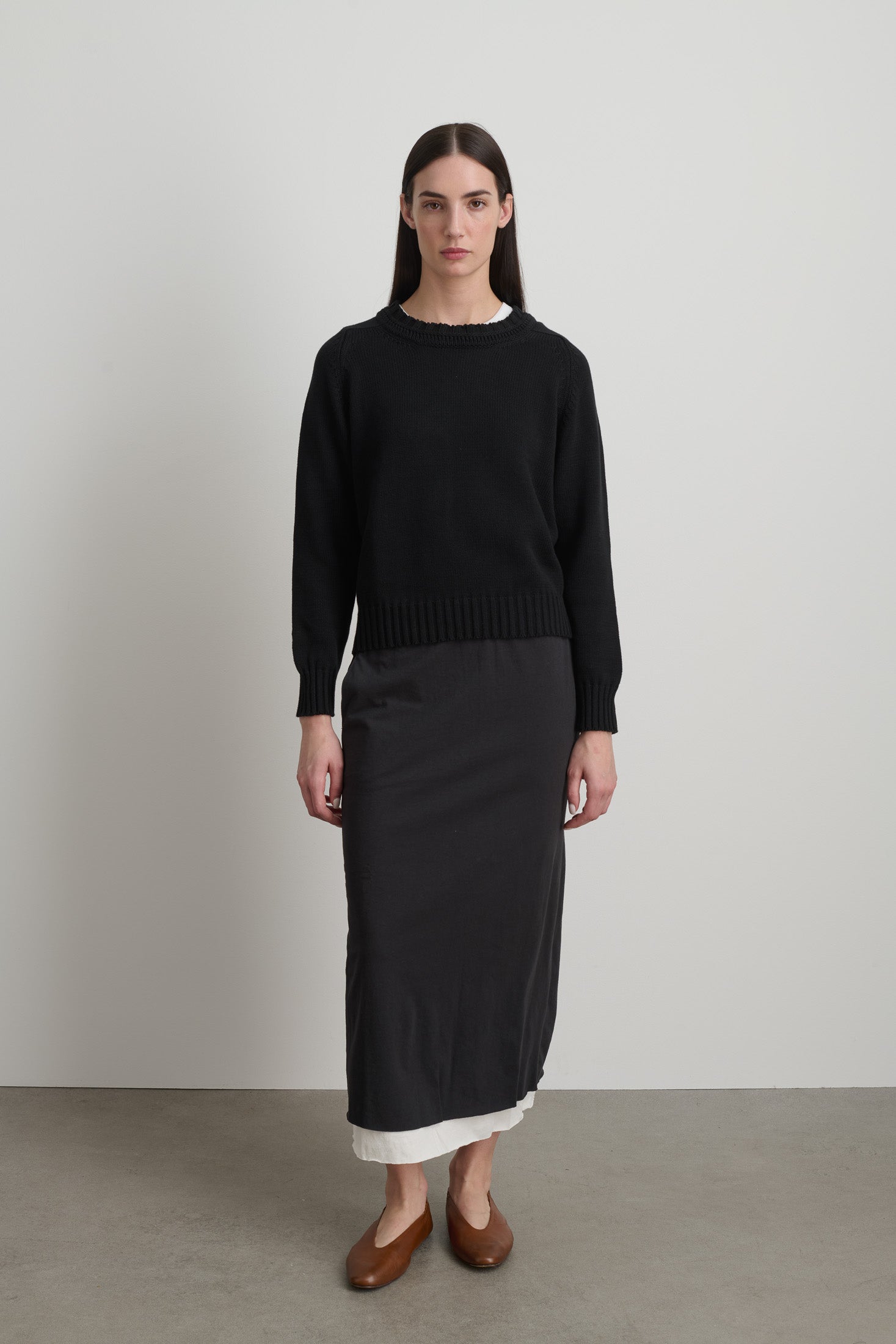 Slip Skirt Faded Black/Oyster Overdye