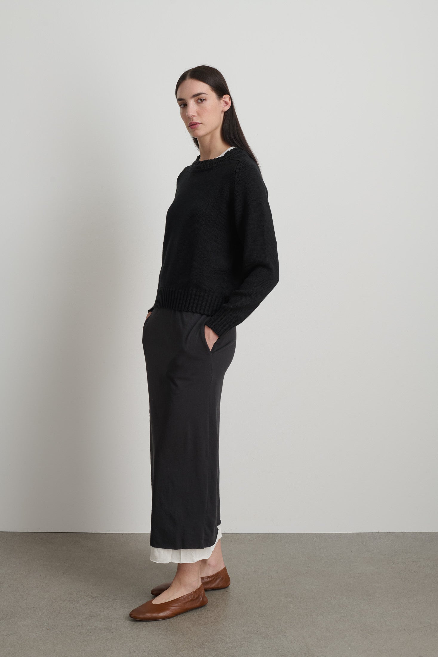 Slip Skirt Faded Black/Oyster Overdye