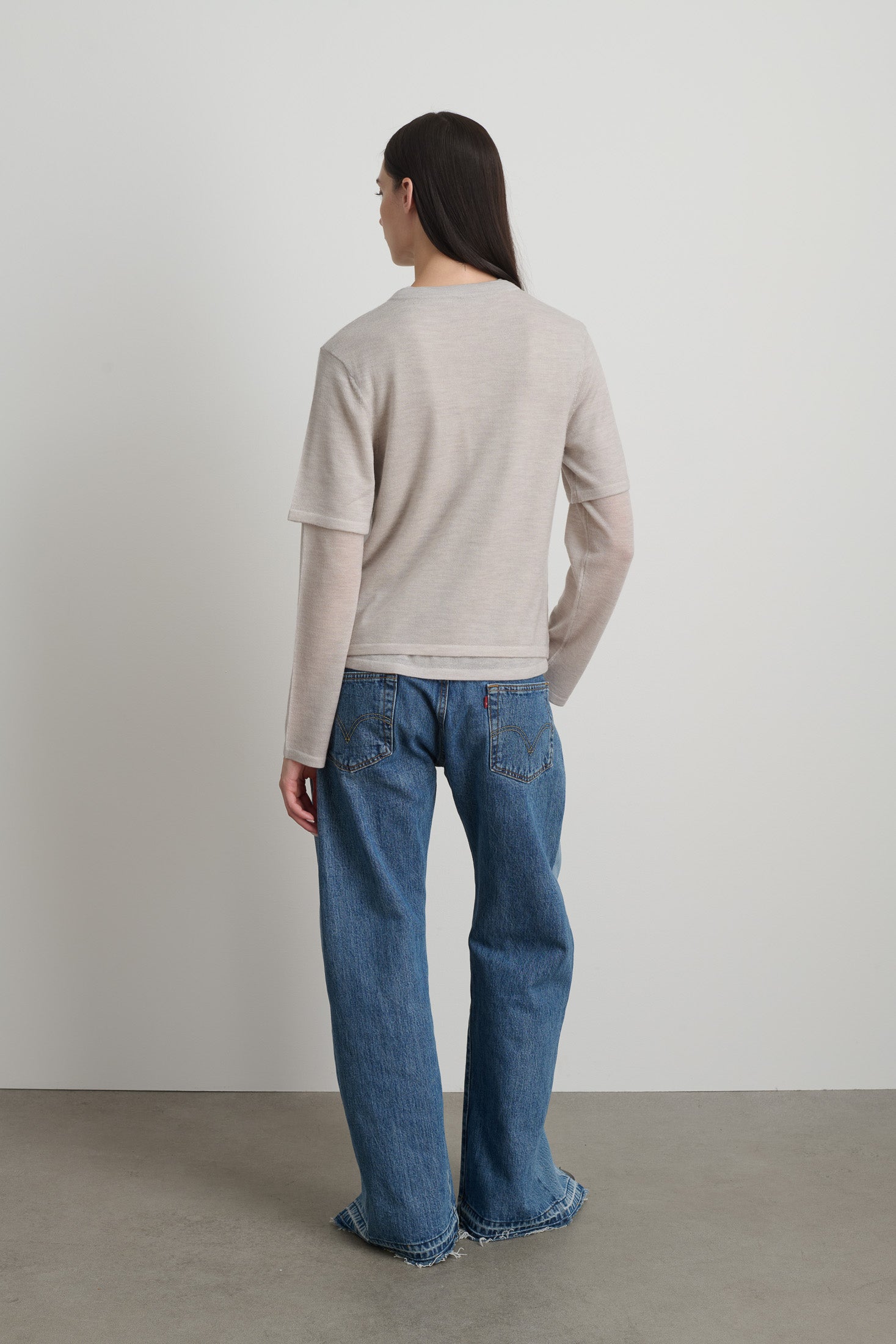 Reworked Open Hem Slouch