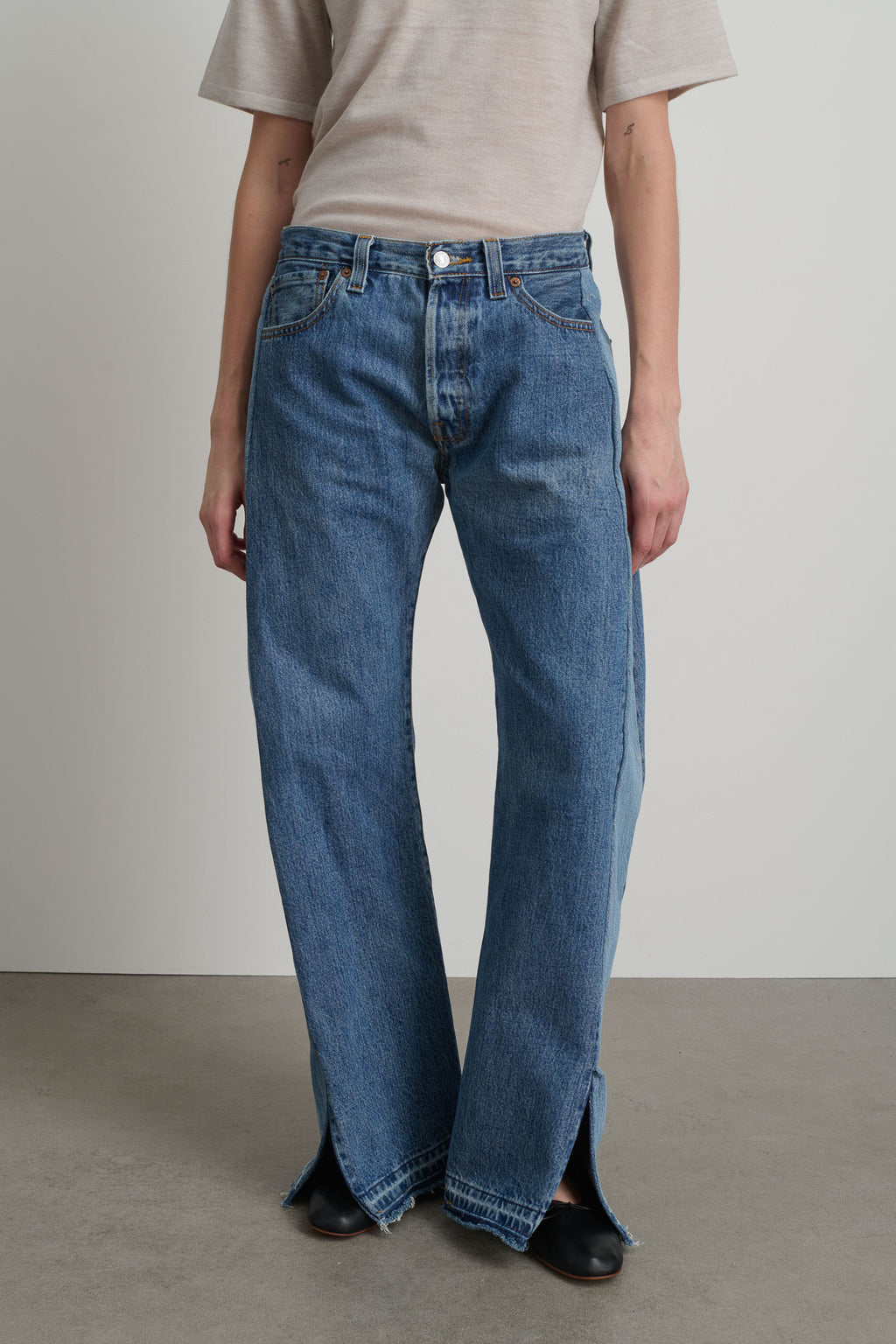 Reworked Open Hem Slouch
