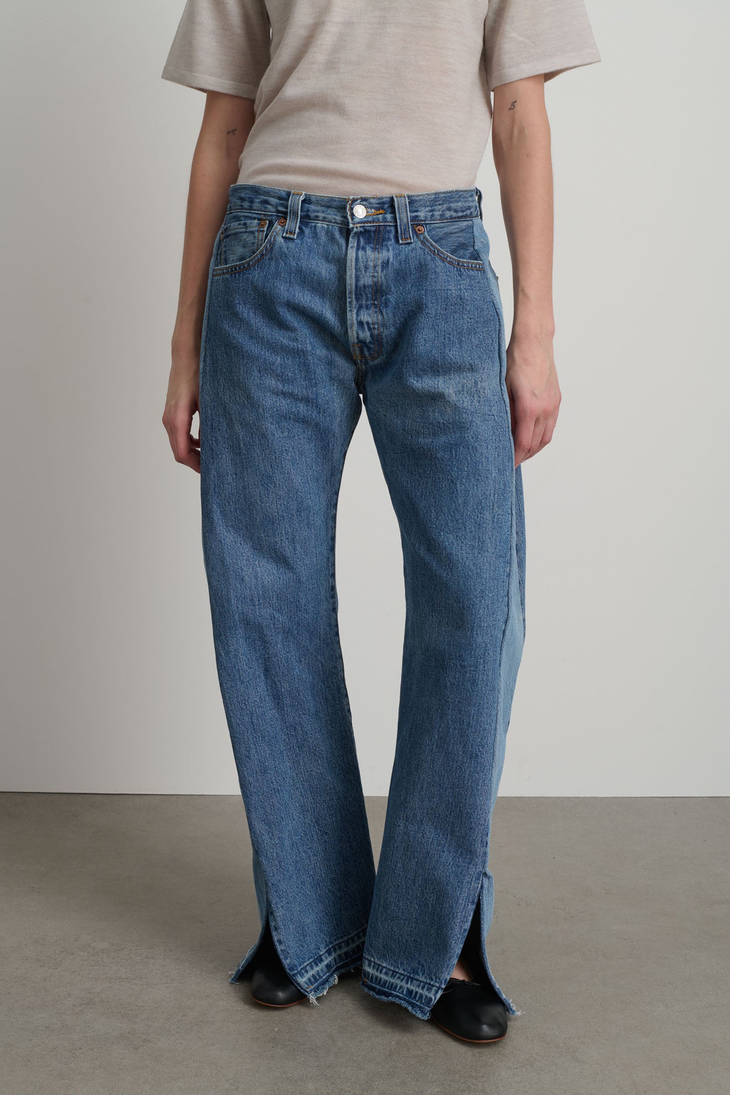 Reworked Open Hem Slouch
