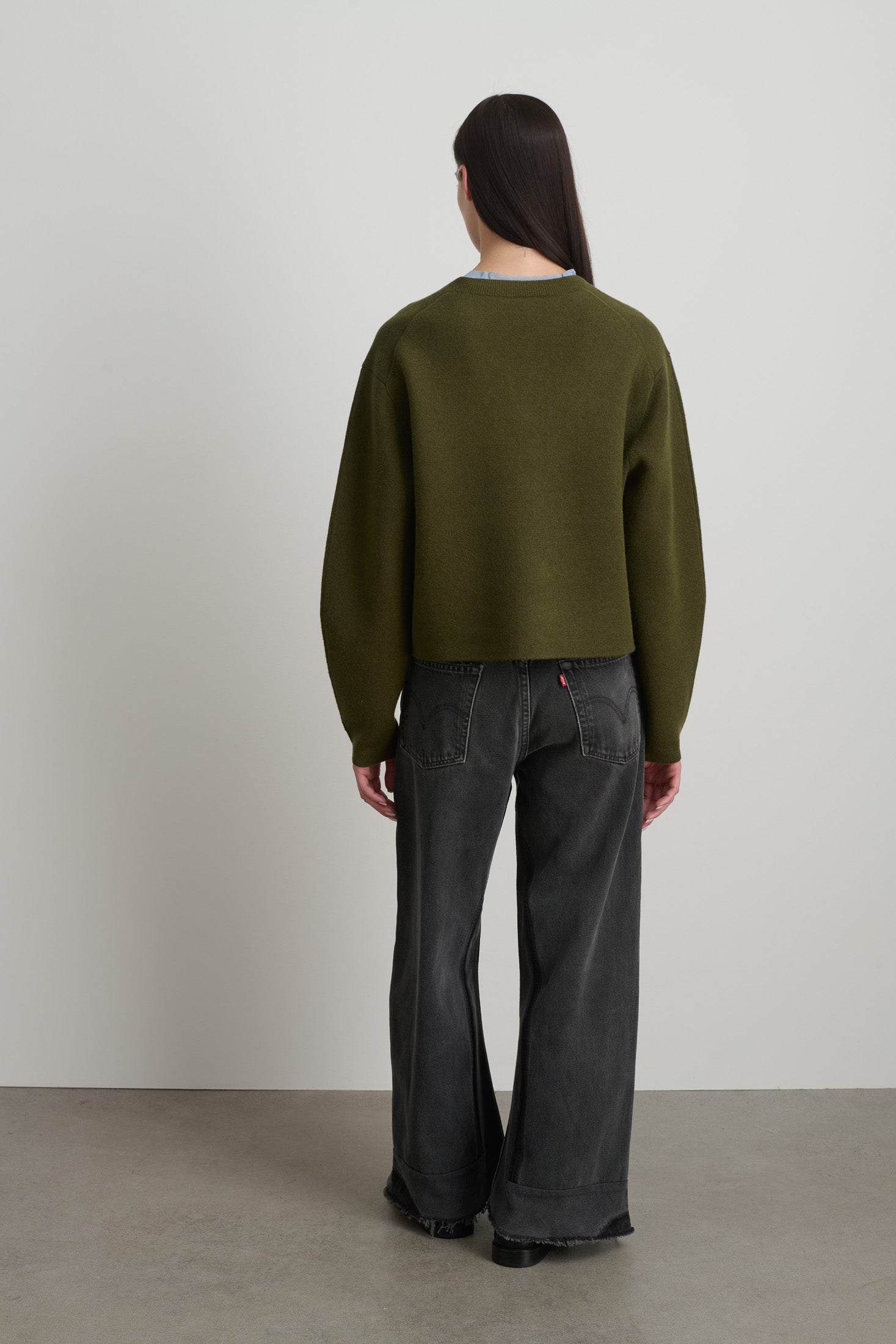 Reworked Culotte Vintage Black