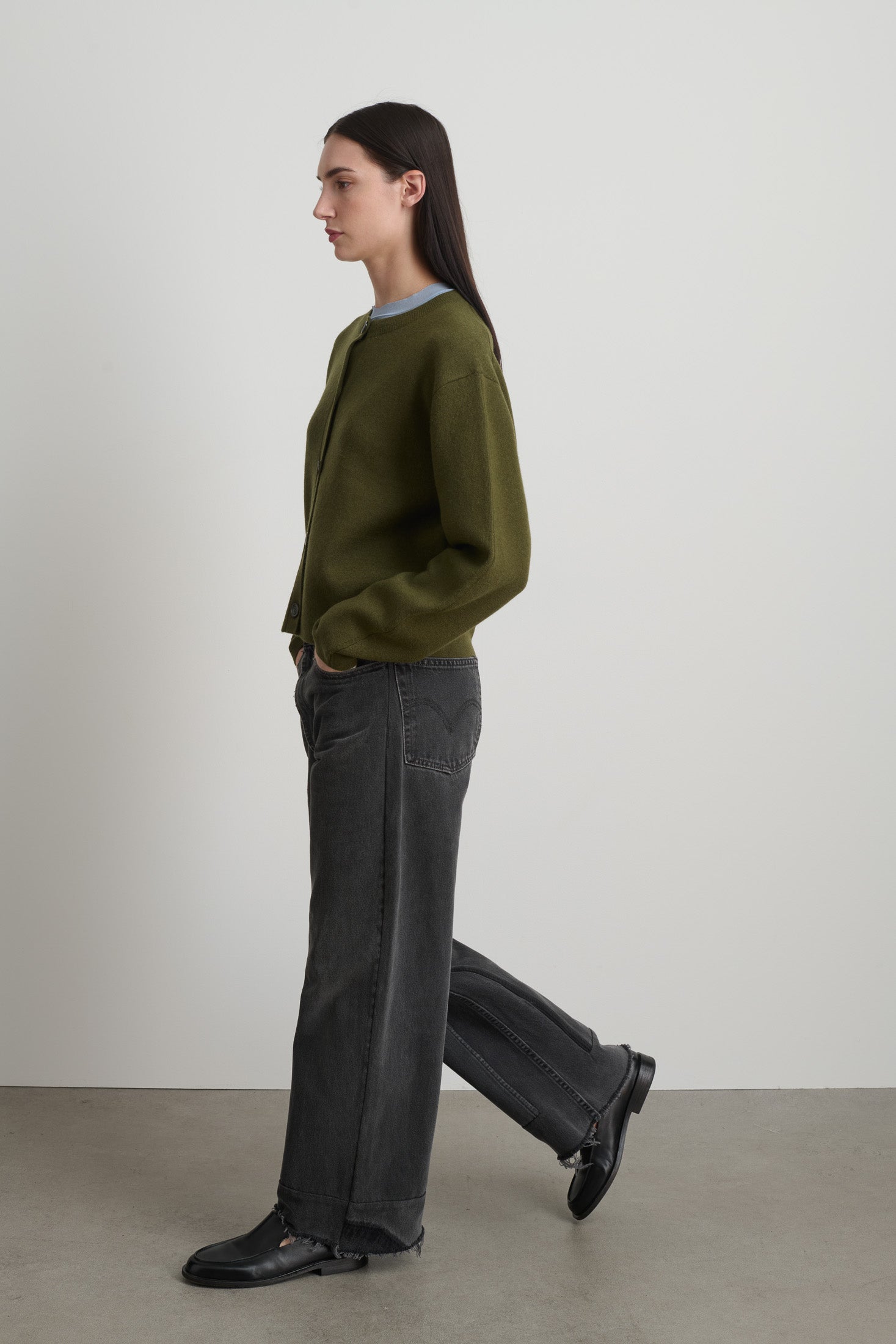 Reworked Culotte Vintage Black