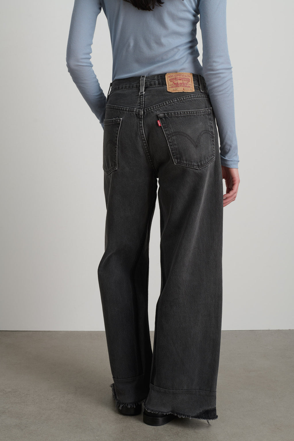 Reworked Culotte Vintage Black