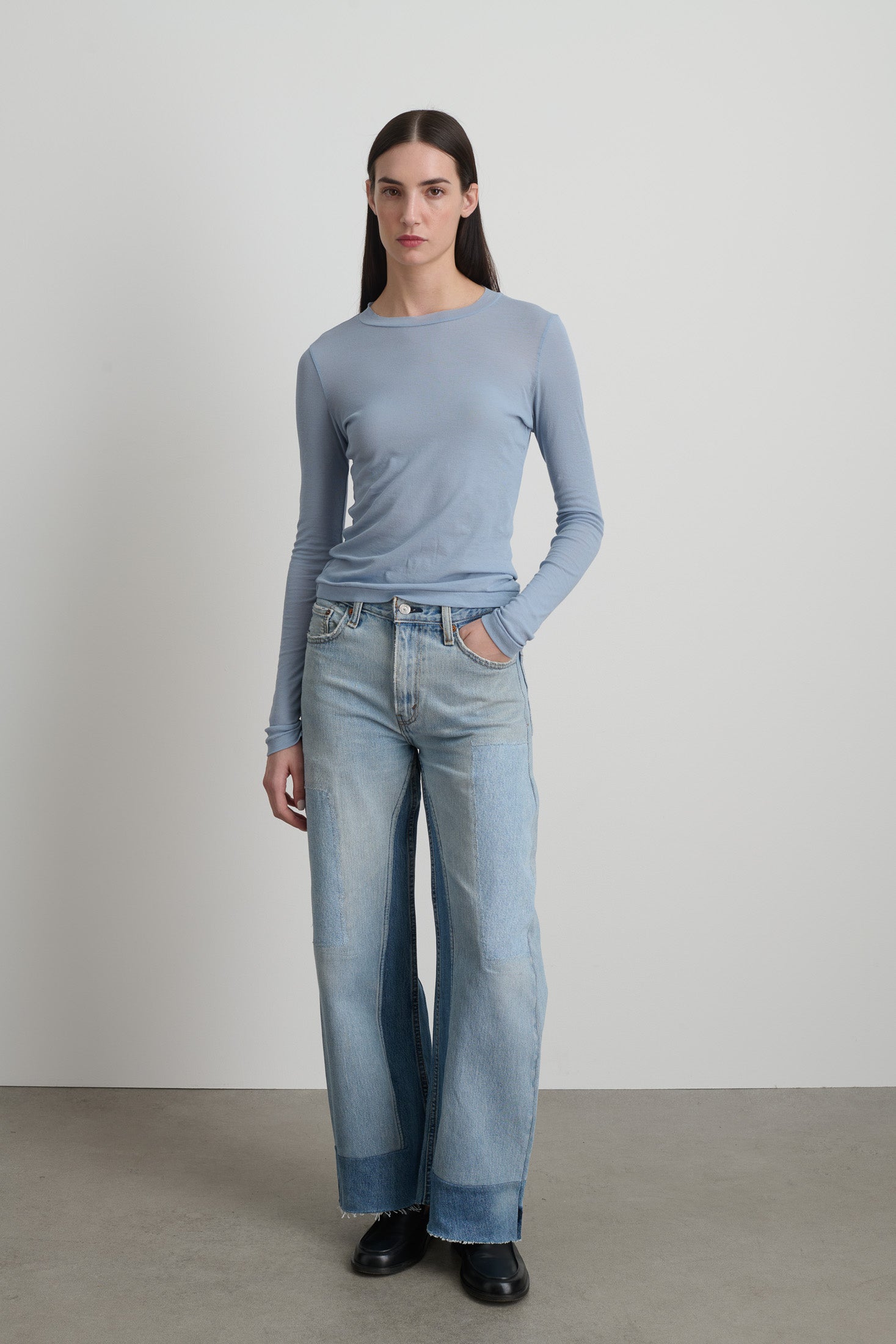 Reworked Culotte Vintage Indigo