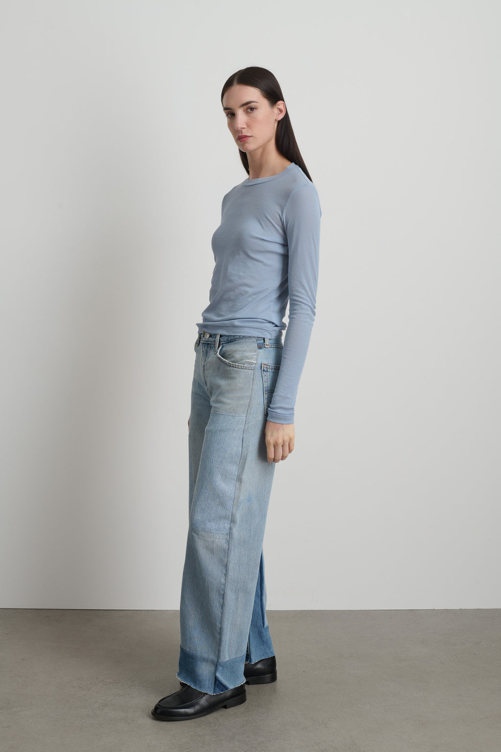Reworked Culotte Vintage Indigo