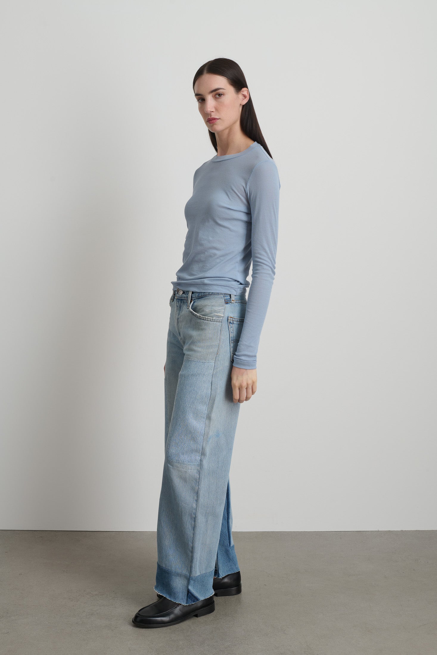 Reworked Culotte Vintage Indigo