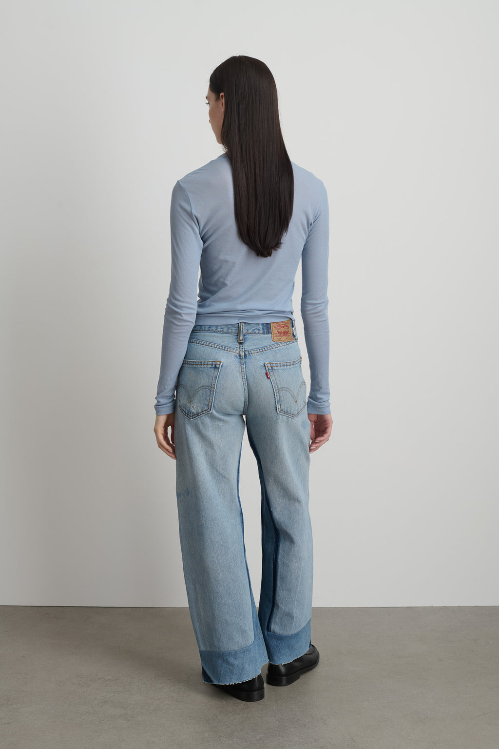 Reworked Culotte Vintage Indigo
