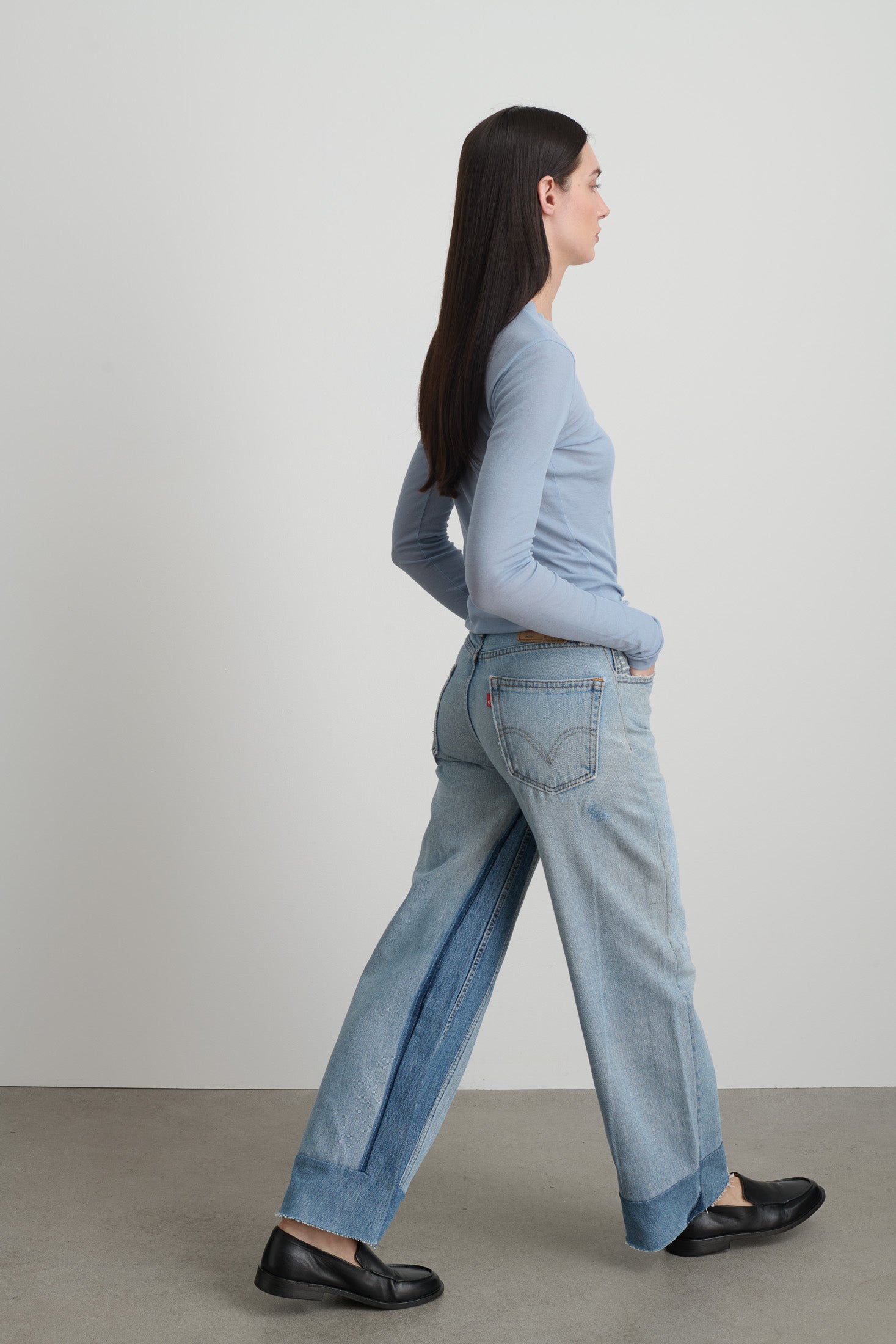 Reworked Culotte Vintage Indigo