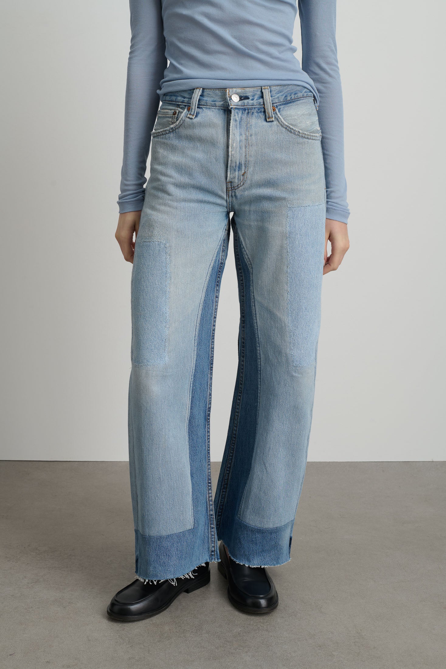 Reworked Culotte Vintage Indigo
