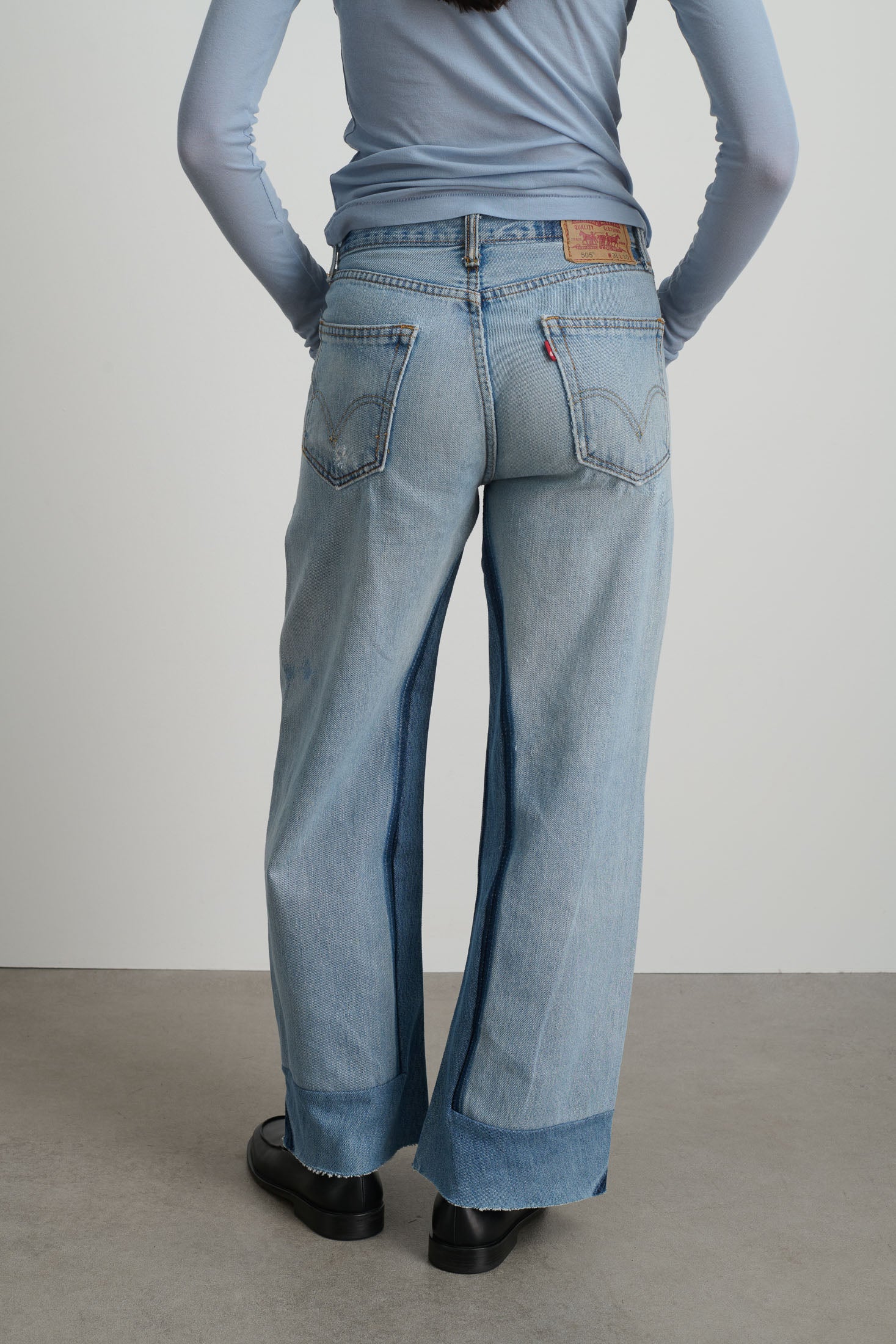Reworked Culotte Vintage Indigo