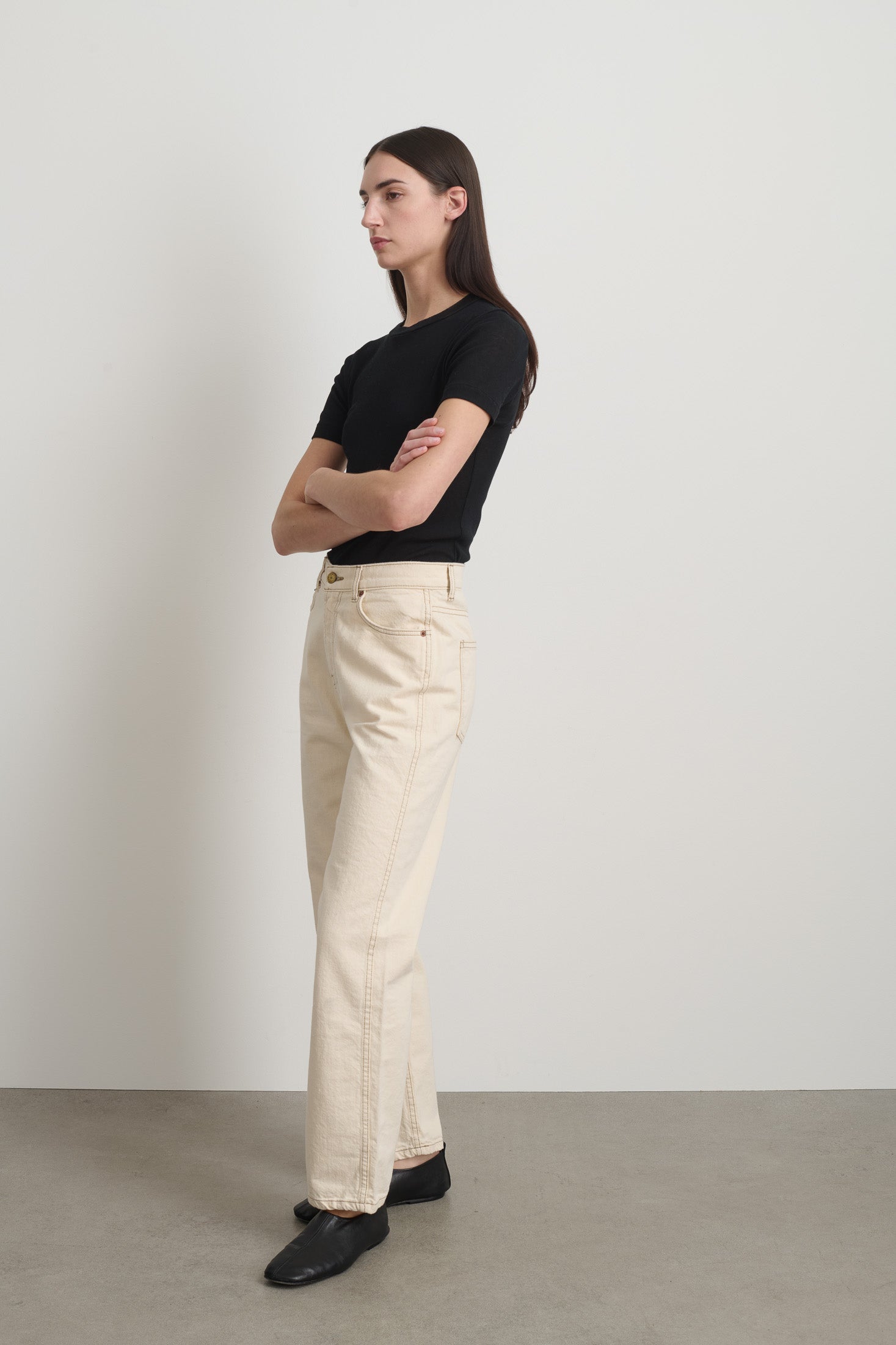Plein Relaxed Straight Jean Clair