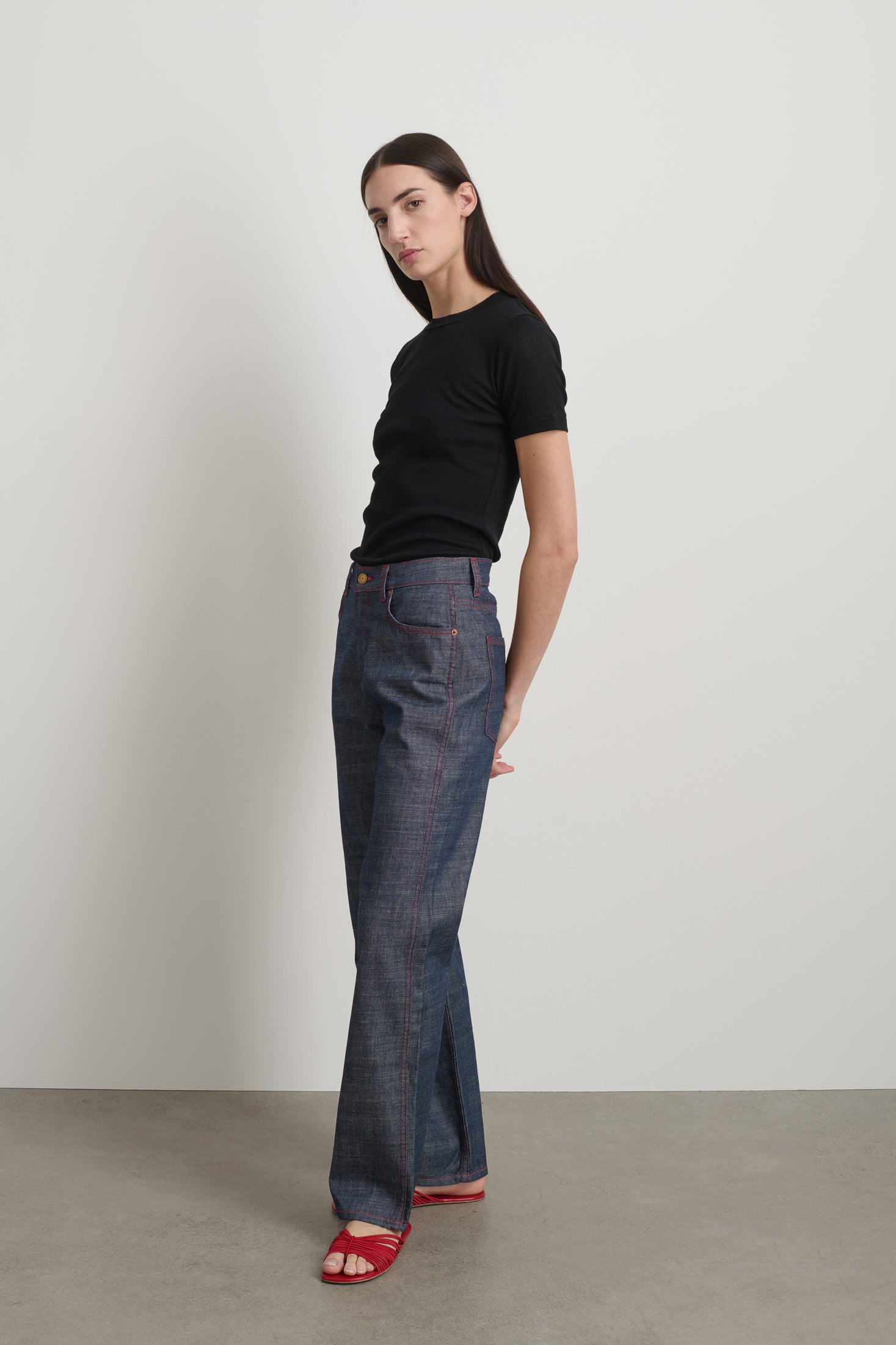 Plein Relaxed Straight Indigo Rinse