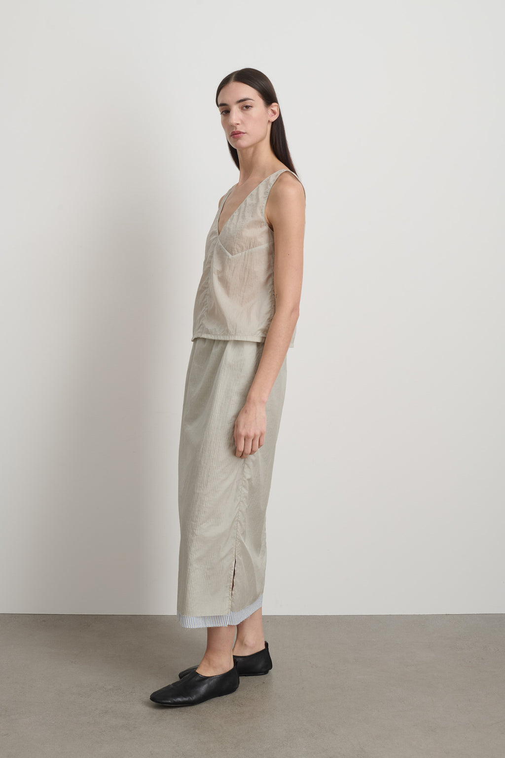 Seamed Camisole Slate