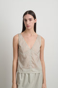 Seamed Camisole Slate