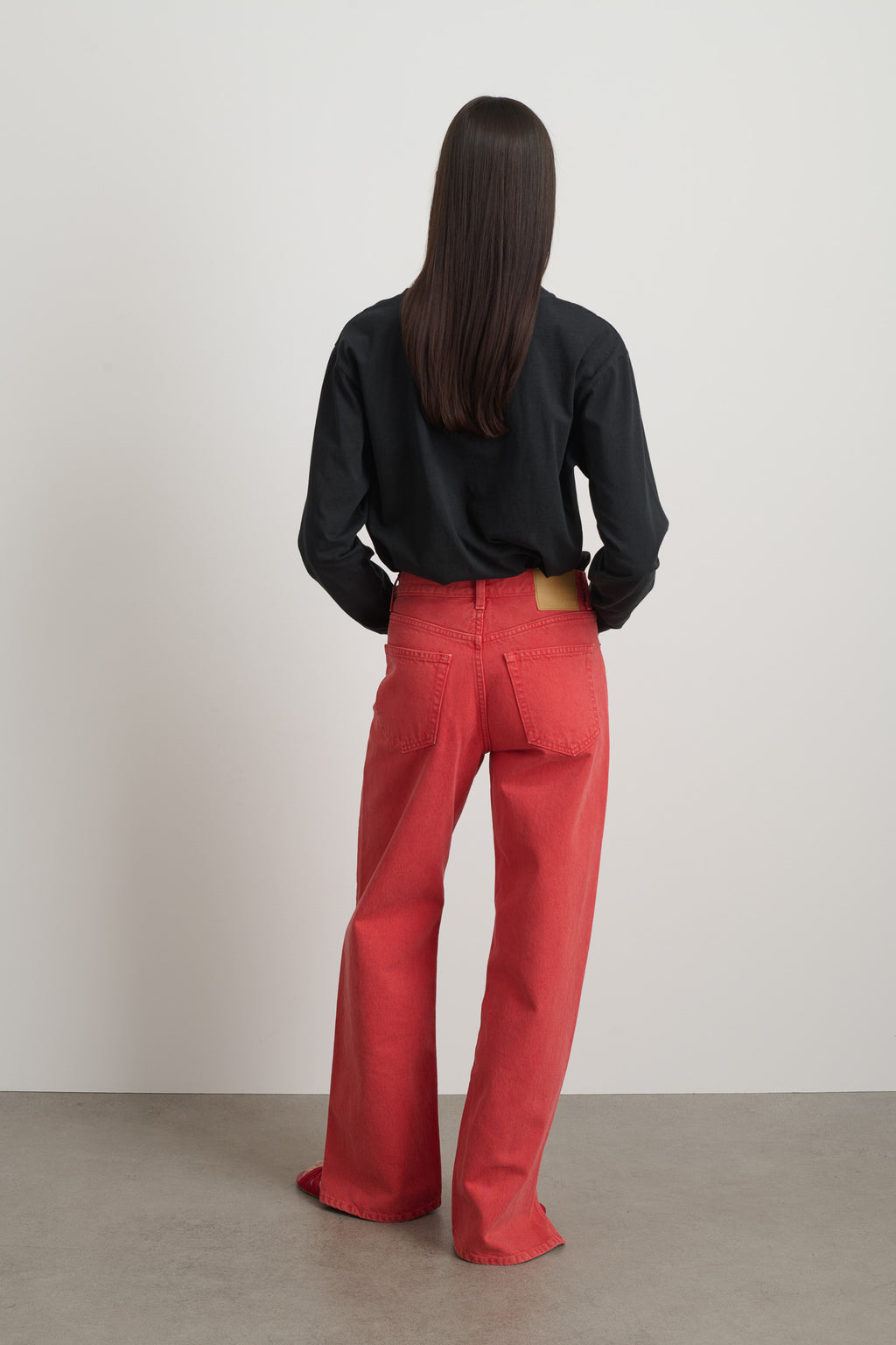 Charlot Split Hem Jean