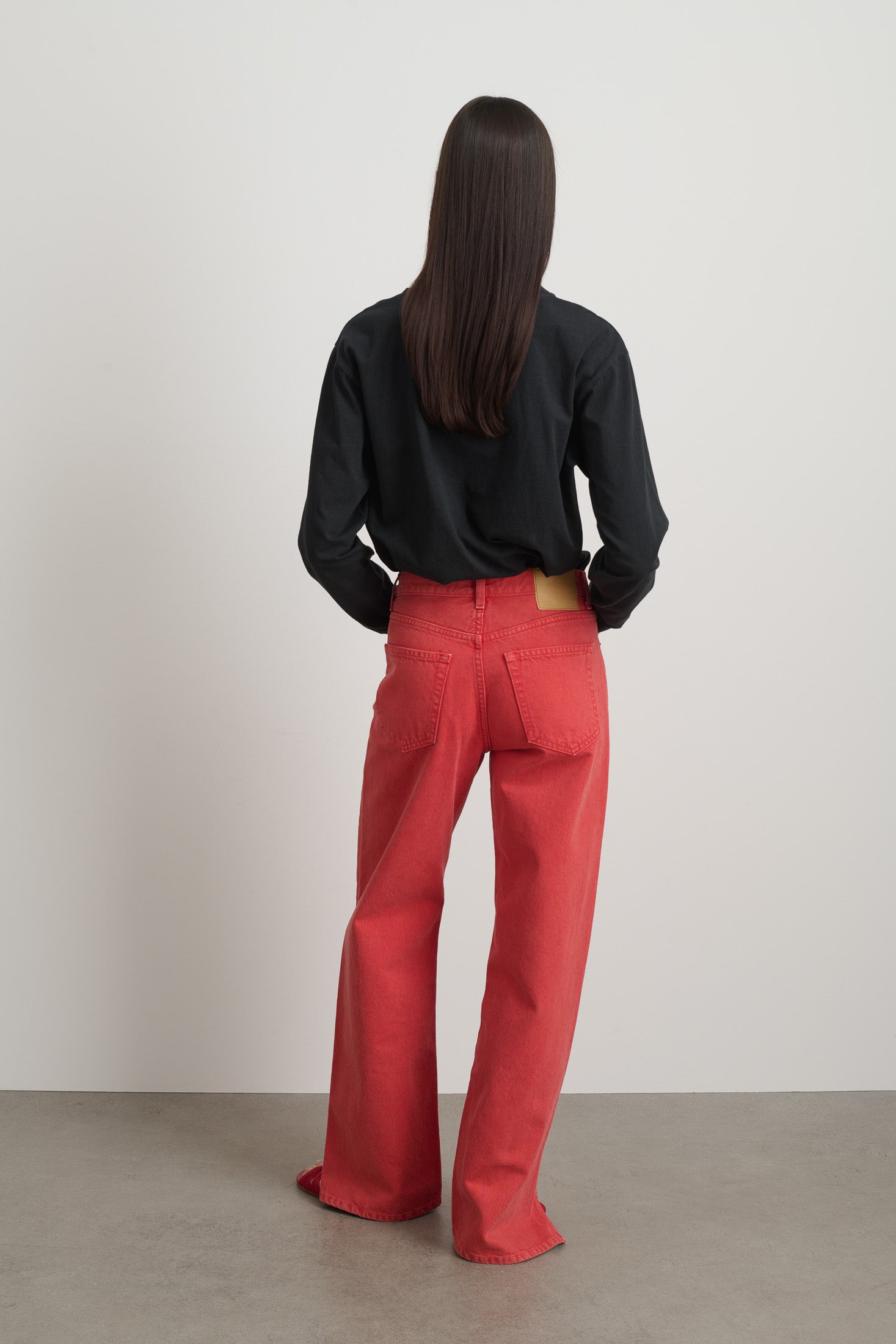 Charlot Split Hem Jean
