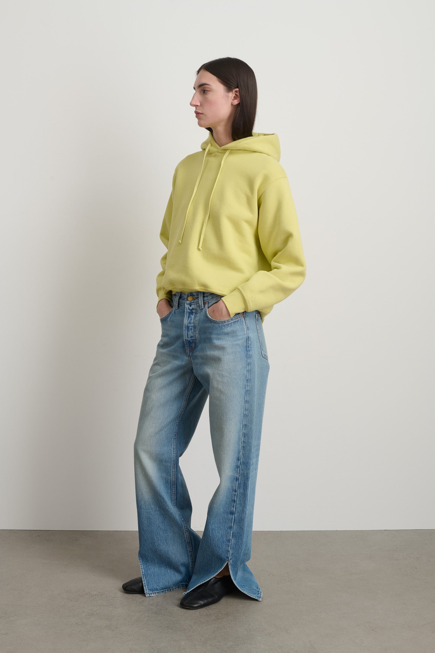 Charlot Split Hem Jean