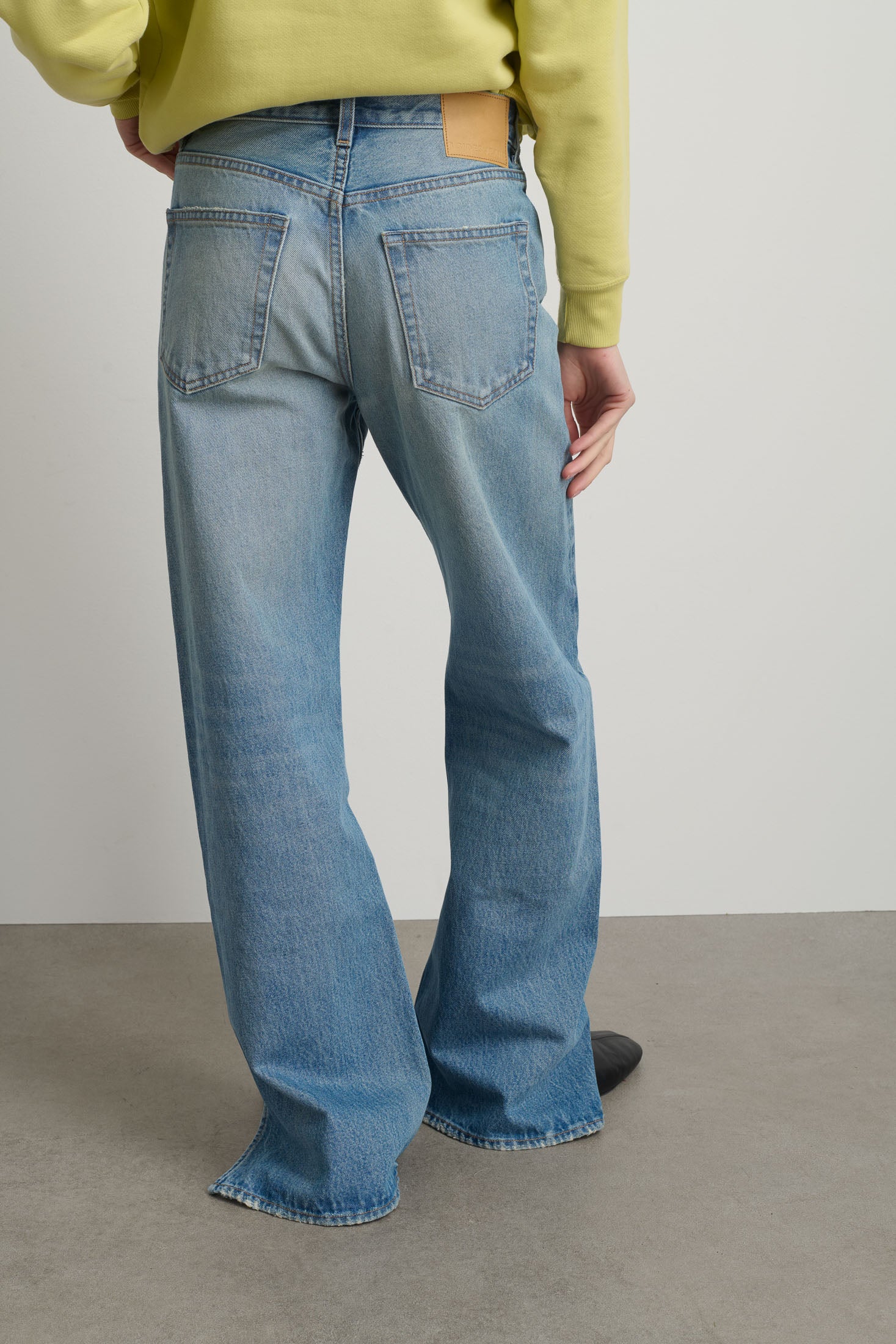 Charlot Split Hem Jean