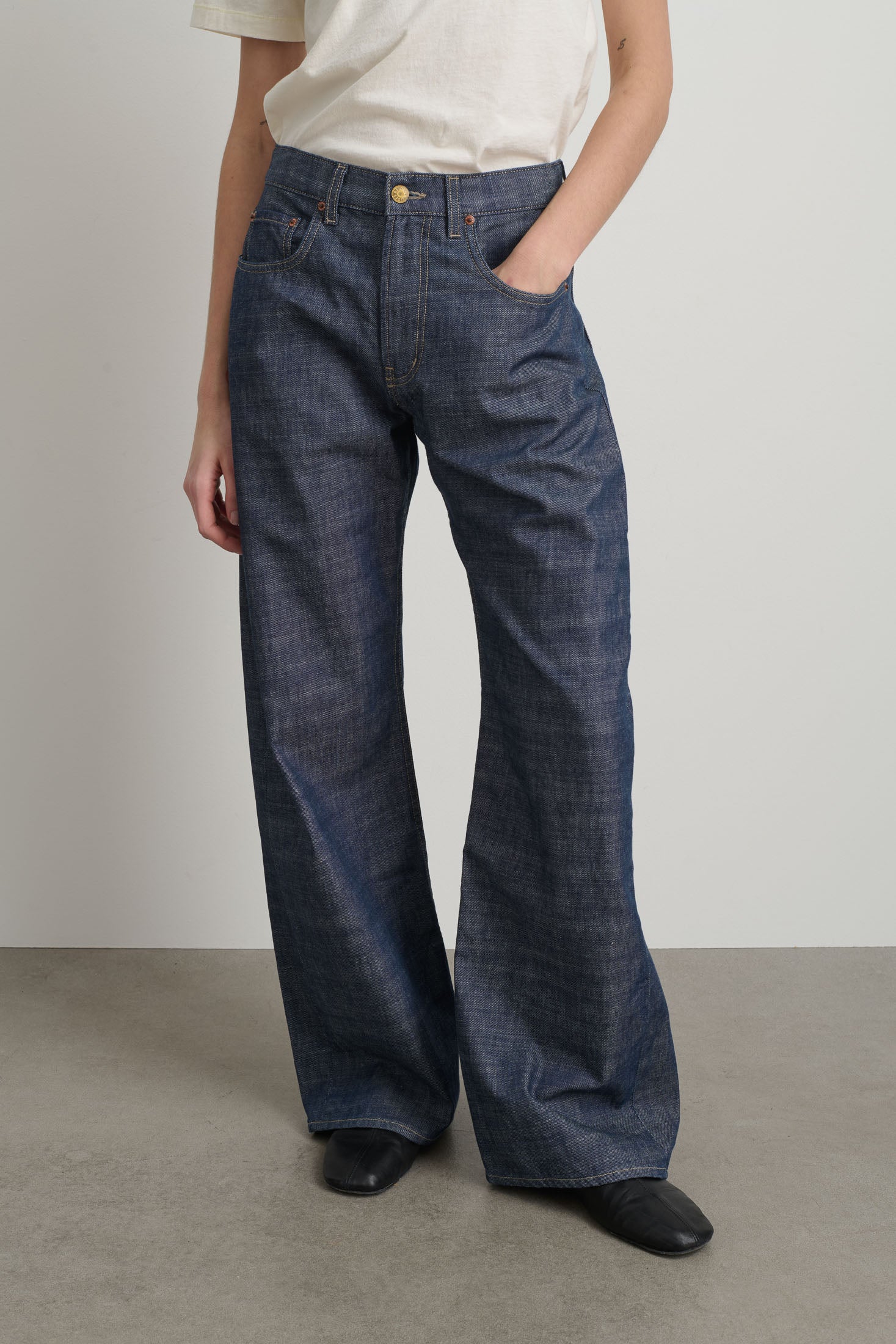 Floppy Jean Indigo Rinse