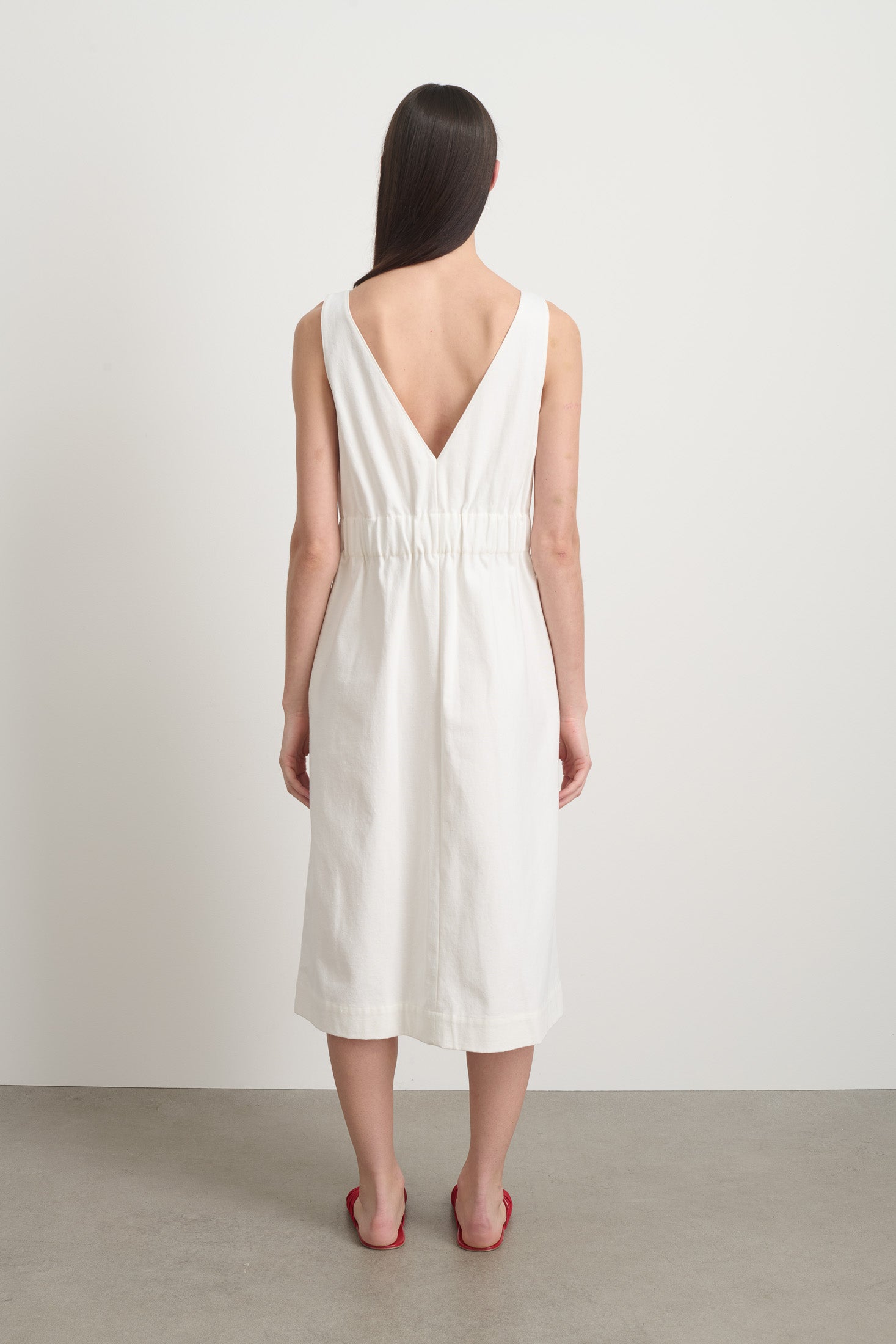 Shift Dress Ecru / Chalk White