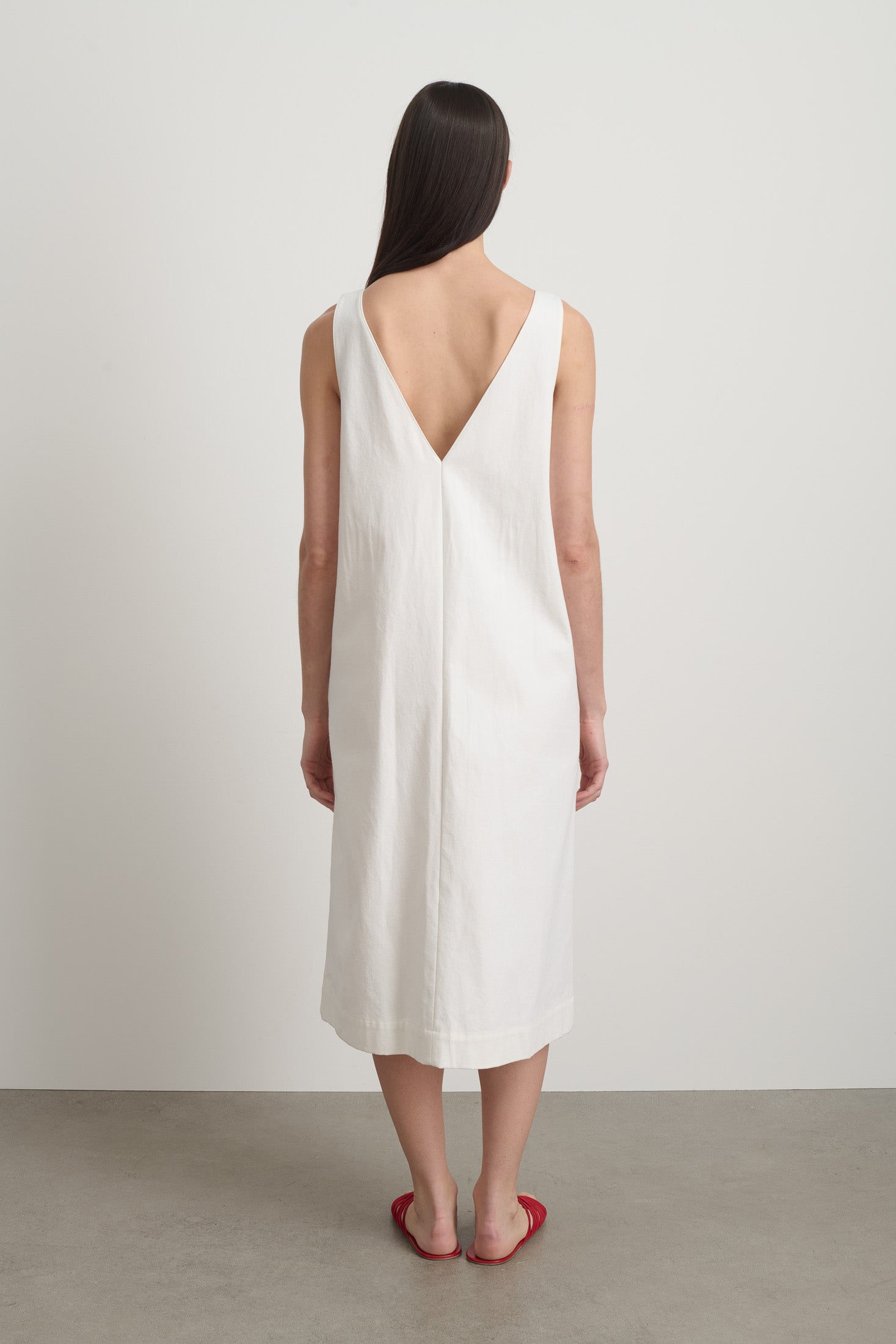 Shift Dress Ecru / Chalk White