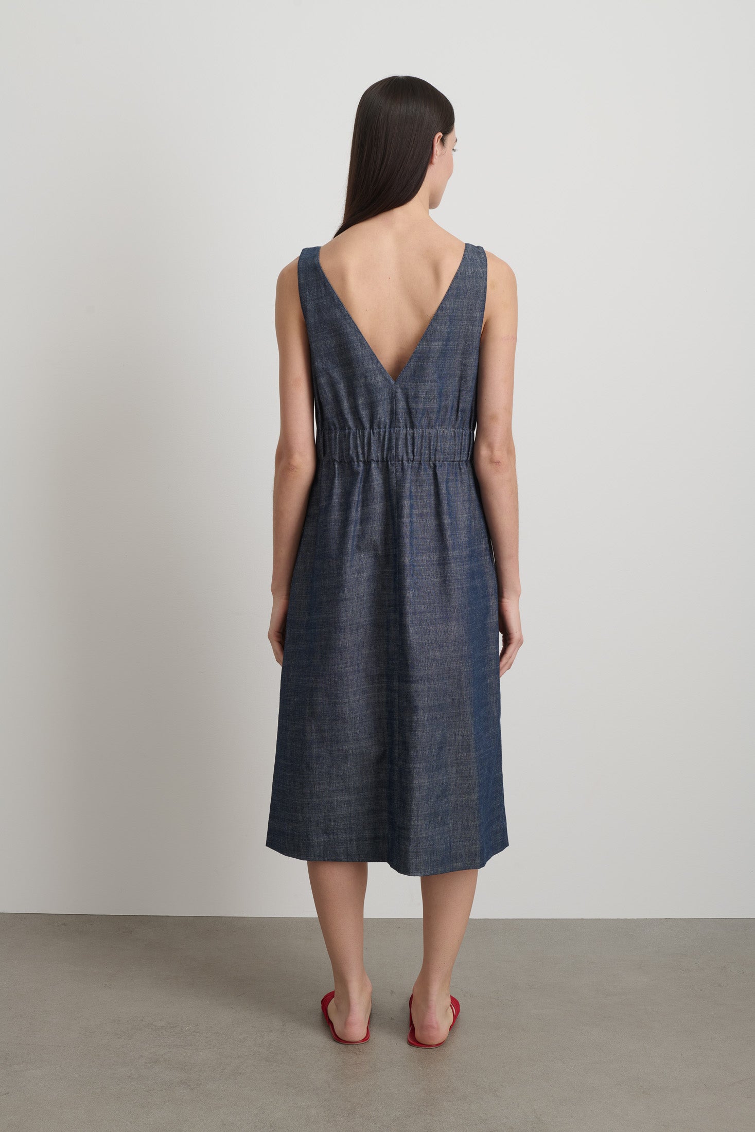 Shift Dress Navy / Rinse Indigo