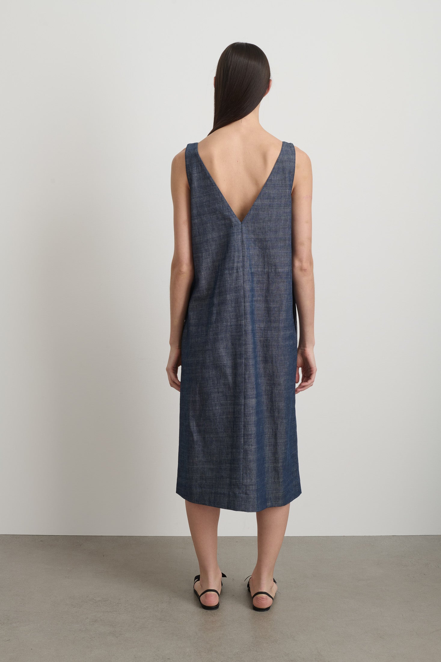 Shift Dress Navy / Rinse Indigo